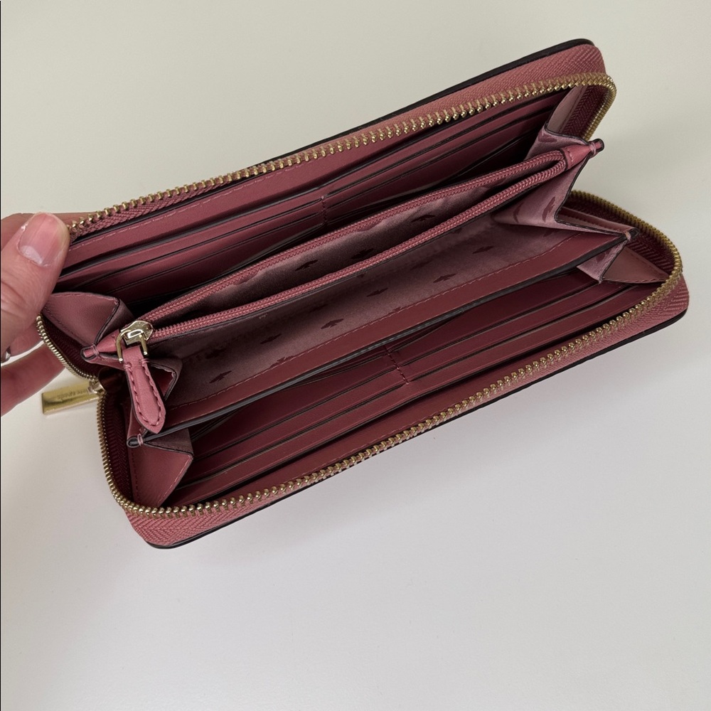 Kate Spade Mauve Large Wallet - Picture 4 of 6